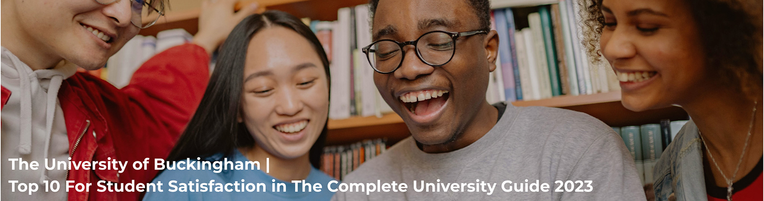 Top 10 for student satisfaction in the complete university guide 2023
